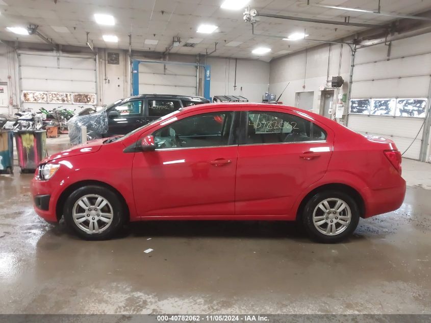 2013 Chevrolet Sonic Lt Auto VIN: 1G1JC5SG7D4154327 Lot: 40782062