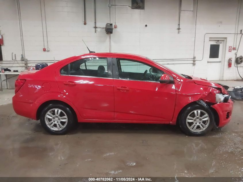 2013 Chevrolet Sonic Lt Auto VIN: 1G1JC5SG7D4154327 Lot: 40782062