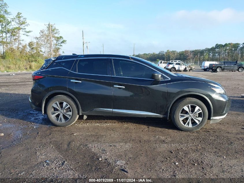 2021 Nissan Murano S Fwd VIN: 5N1AZ2AJ1MC139129 Lot: 40782089