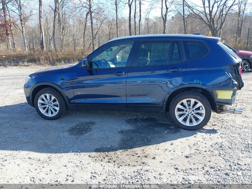 2016 BMW X3 xDrive28I VIN: 5UXWX9C55G0D69465 Lot: 40782093