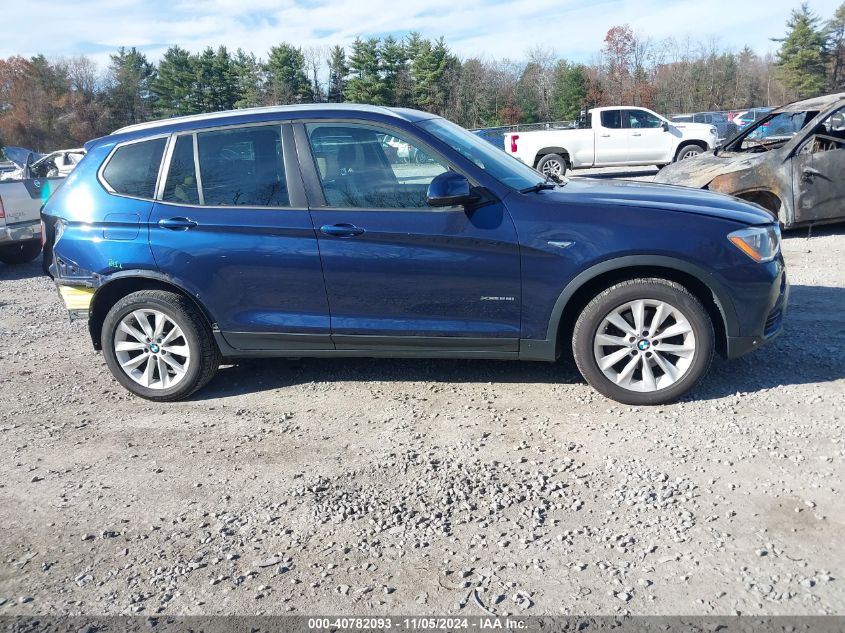 2016 BMW X3 XDRIVE28I - 5UXWX9C55G0D69465