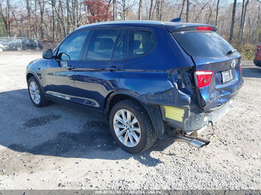 2016 BMW X3 XDRIVE28I - 5UXWX9C55G0D69465