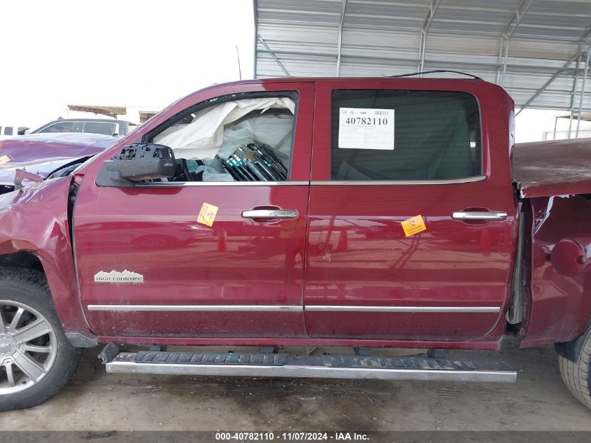 2015 Chevrolet Silverado 1500 High Country VIN: 3GCPCTEC8FG326790 Lot: 40782110