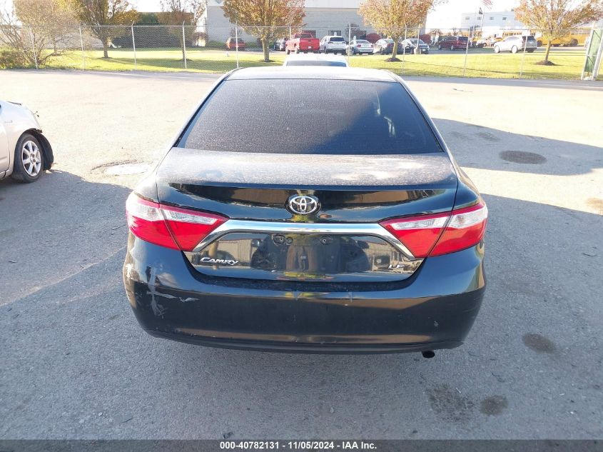 2016 Toyota Camry Le VIN: 4T4BF1FK5GR544827 Lot: 40782131