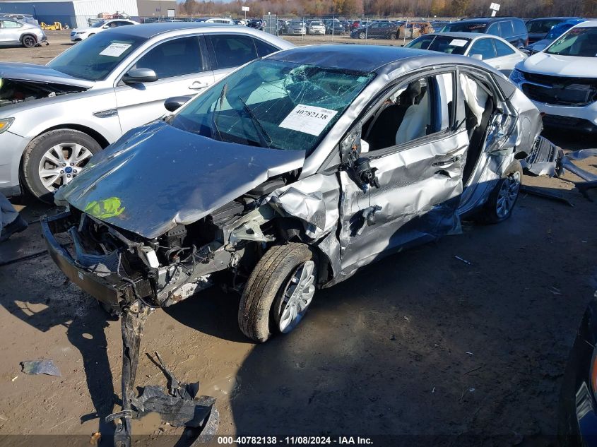 2022 HYUNDAI ACCENT 1.6L I-4 DI, DOHC, V(VIN: 3KPC24A62NE155925