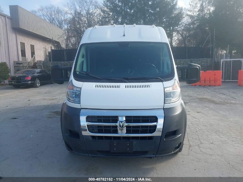 2018 Ram Promaster 3500 Cargo Van High Roof 159 Wb Ext VIN: 3C6URVJG7JE119311 Lot: 40782152