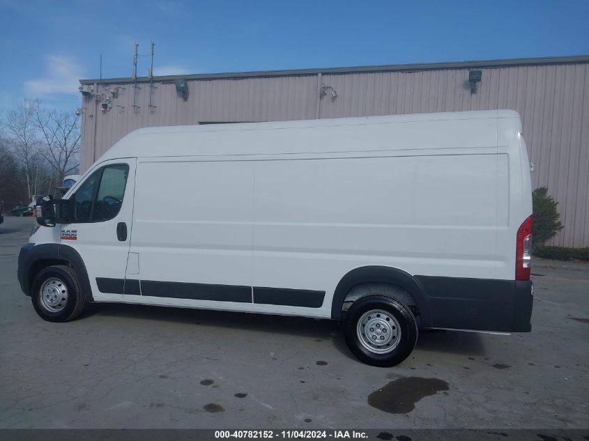 2018 Ram Promaster 3500 Cargo Van High Roof 159 Wb Ext VIN: 3C6URVJG7JE119311 Lot: 40782152