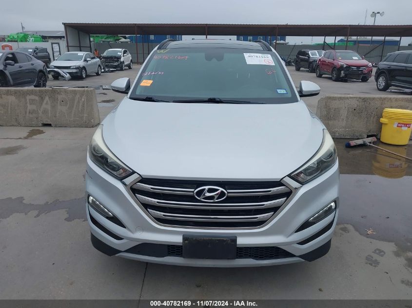 2017 Hyundai Tucson Limited VIN: KM8J33A26HU362220 Lot: 40782169