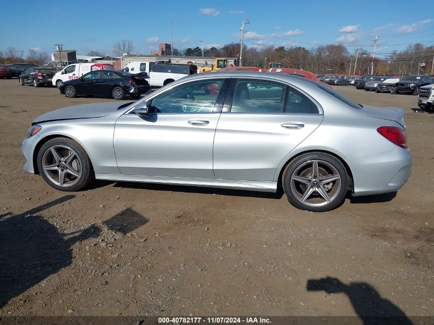 2018 Mercedes-Benz C 300 4Matic VIN: 55SWF4KB9JU270411 Lot: 40782177