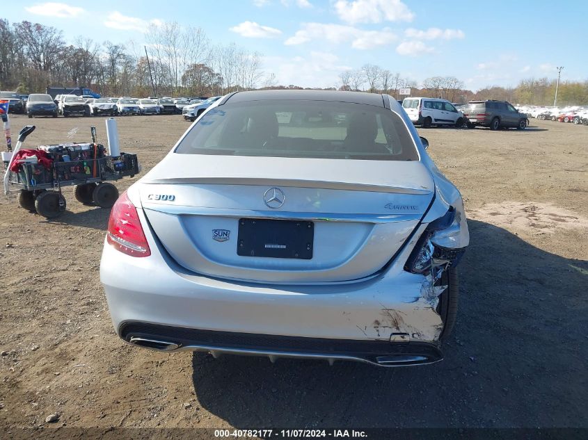 2018 Mercedes-Benz C 300 4Matic VIN: 55SWF4KB9JU270411 Lot: 40782177