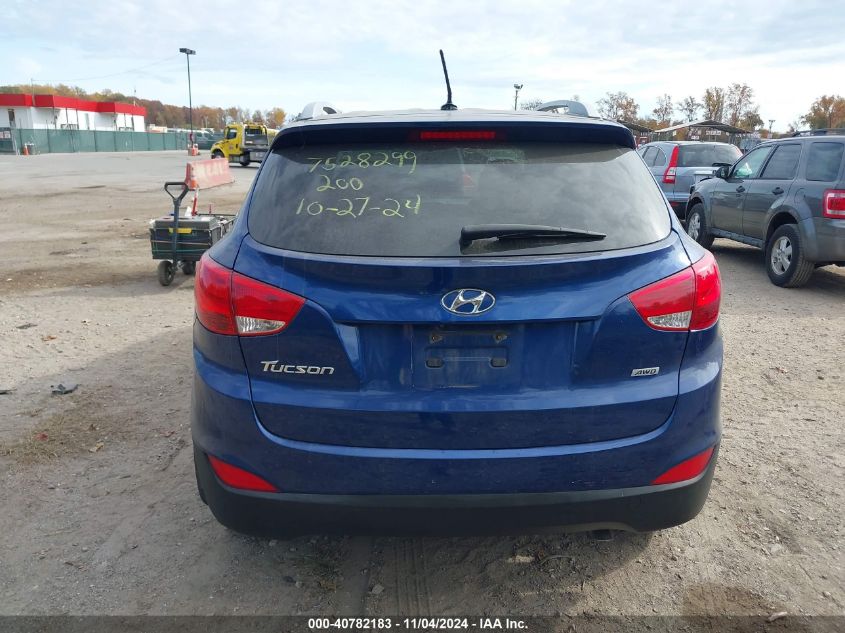 2014 Hyundai Tucson Se VIN: KM8JUCAG6EU815479 Lot: 40782183