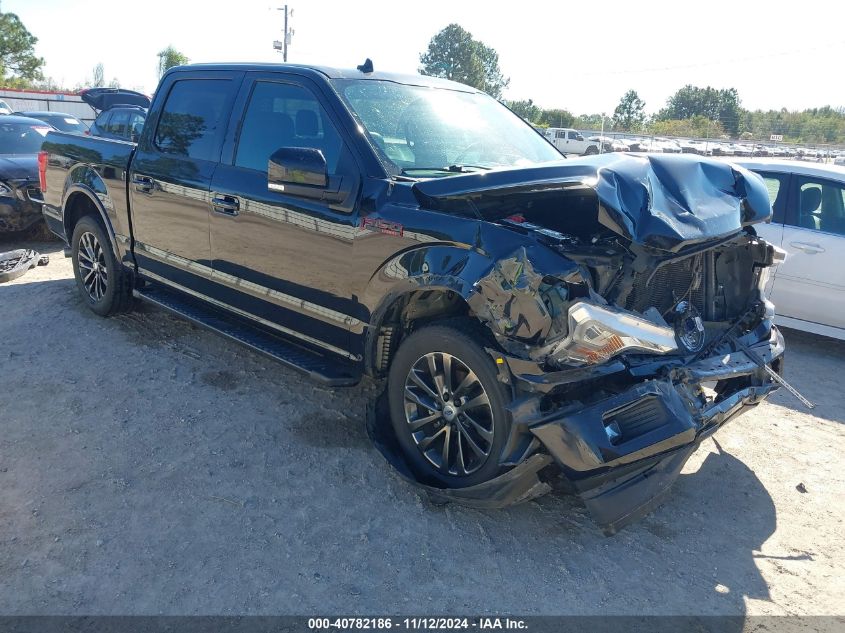 2018 FORD F-150 LARIAT - 1FTEW1C57JKD50202