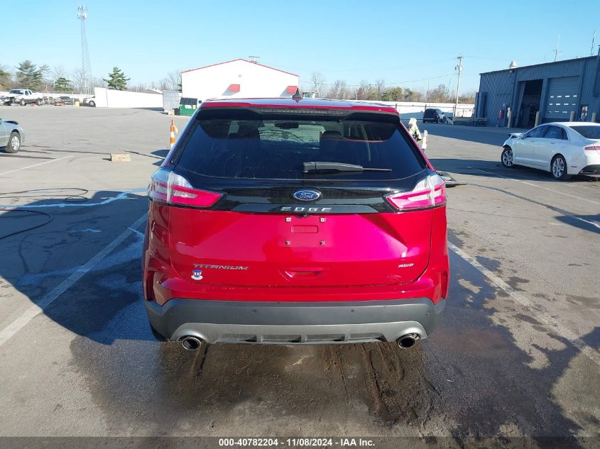 2022 Ford Edge Titanium VIN: 2FMPK4K9XNBA24321 Lot: 40782204