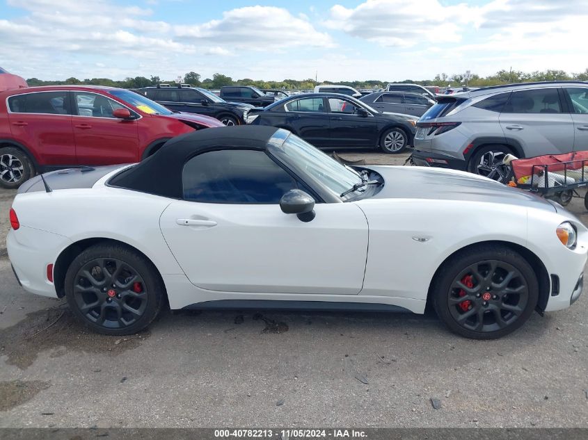 2018 Fiat 124 Spider Abarth VIN: JC1NFAEK7J0138623 Lot: 40782213