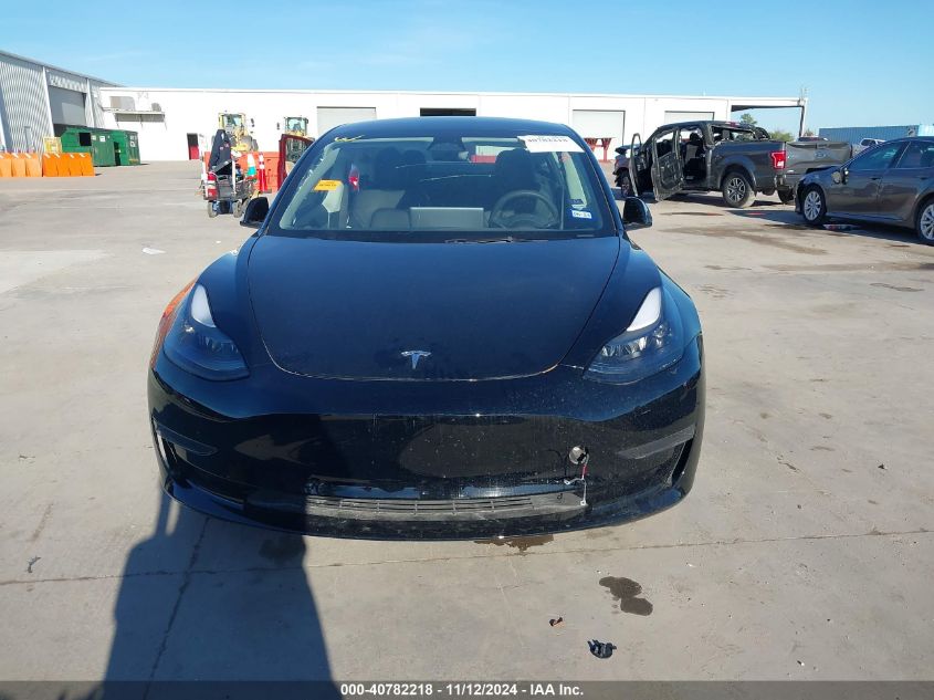 2023 Tesla Model 3 Rear-Wheel Drive VIN: 5YJ3E1EA4PF552103 Lot: 40782218