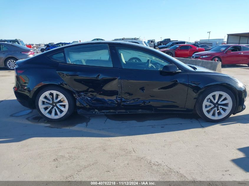 2023 Tesla Model 3 Rear-Wheel Drive VIN: 5YJ3E1EA4PF552103 Lot: 40782218