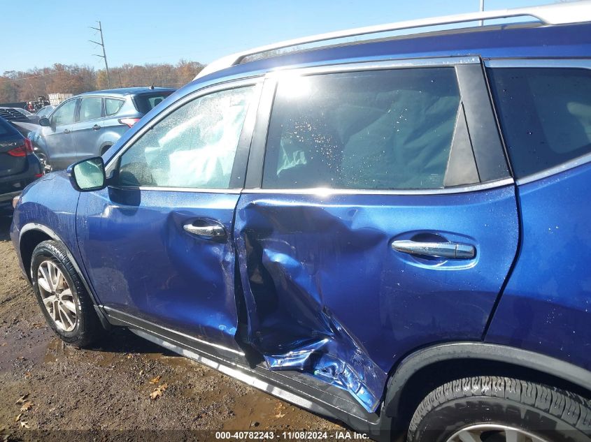 2018 Nissan Rogue Sv VIN: JN8AT2MV5JW349574 Lot: 40782243