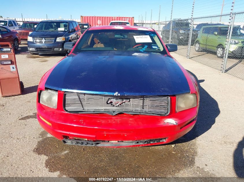 2006 Ford Mustang V6 VIN: 1ZVFT80N565258101 Lot: 40782247