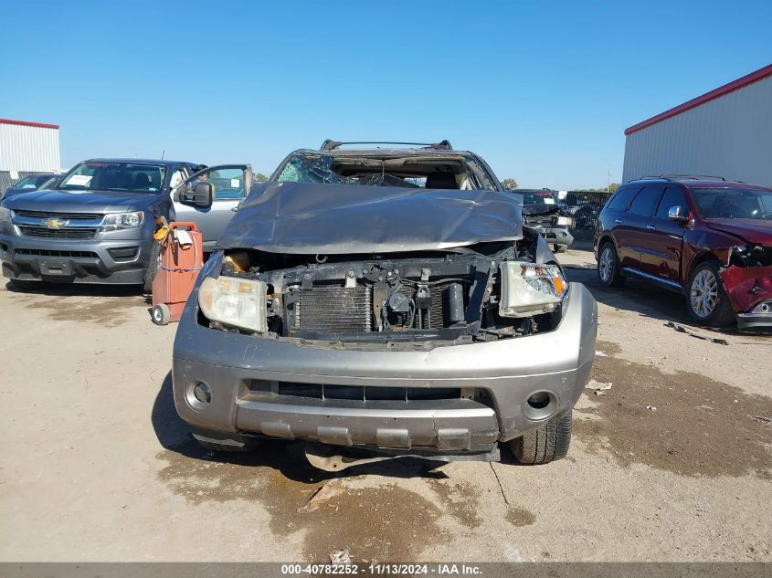 2005 Nissan Pathfinder Le VIN: 5N1AR18U55C786872 Lot: 40782252