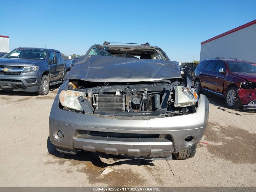 2005 Nissan Pathfinder Le VIN: 5N1AR18U55C786872 Lot: 40782252