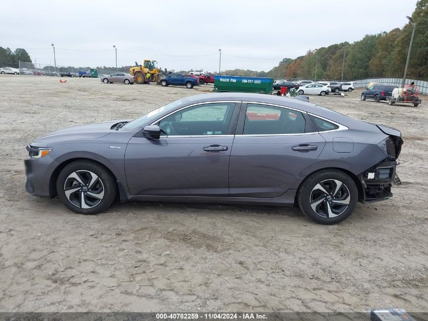 2022 Honda Insight Ex VIN: 19XZE4F5XNE008107 Lot: 40782259