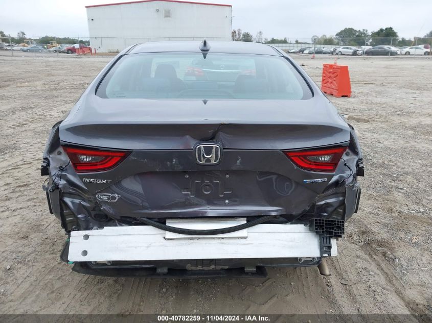 2022 Honda Insight Ex VIN: 19XZE4F5XNE008107 Lot: 40782259