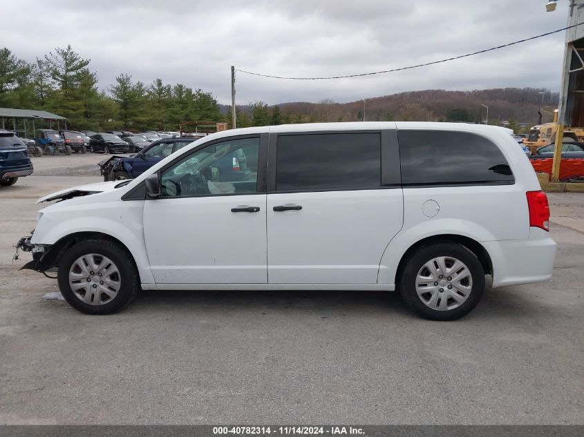 2019 Dodge Grand Caravan Se VIN: 2C4RDGBG8KR623843 Lot: 40782314