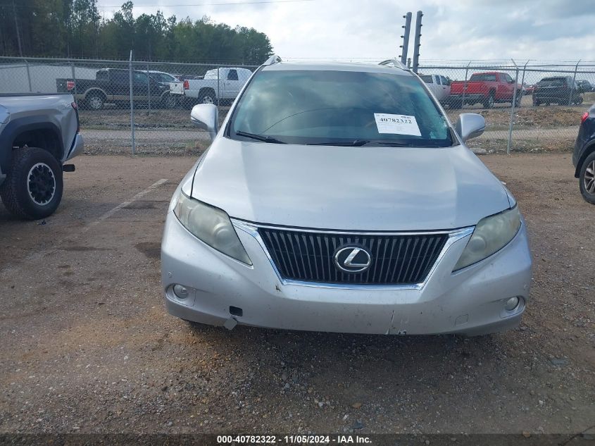 2012 Lexus Rx 350 VIN: JTJZK1BA7C2414010 Lot: 40782322