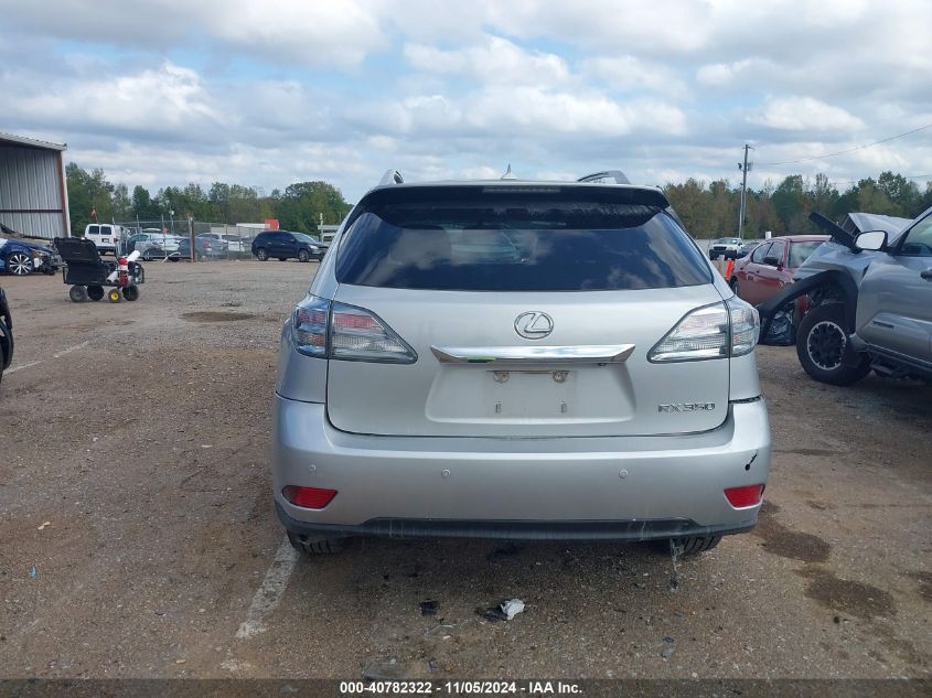 2012 Lexus Rx 350 VIN: JTJZK1BA7C2414010 Lot: 40782322