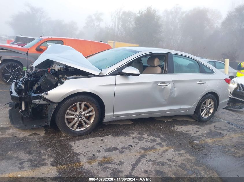 2016 Hyundai Sonata Se VIN: 5NPE24AF2GH271116 Lot: 40782328