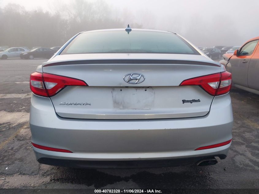 2016 Hyundai Sonata Se VIN: 5NPE24AF2GH271116 Lot: 40782328