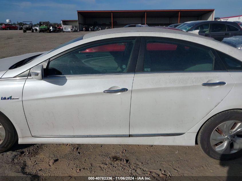 2014 Hyundai Sonata Hybrid VIN: KMHEC4A46EA113714 Lot: 40782336