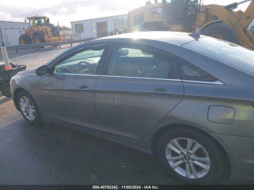 2013 Hyundai Sonata Gls VIN: 5NPEB4AC3DH727576 Lot: 40782342