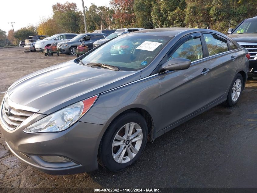 2013 Hyundai Sonata Gls VIN: 5NPEB4AC3DH727576 Lot: 40782342