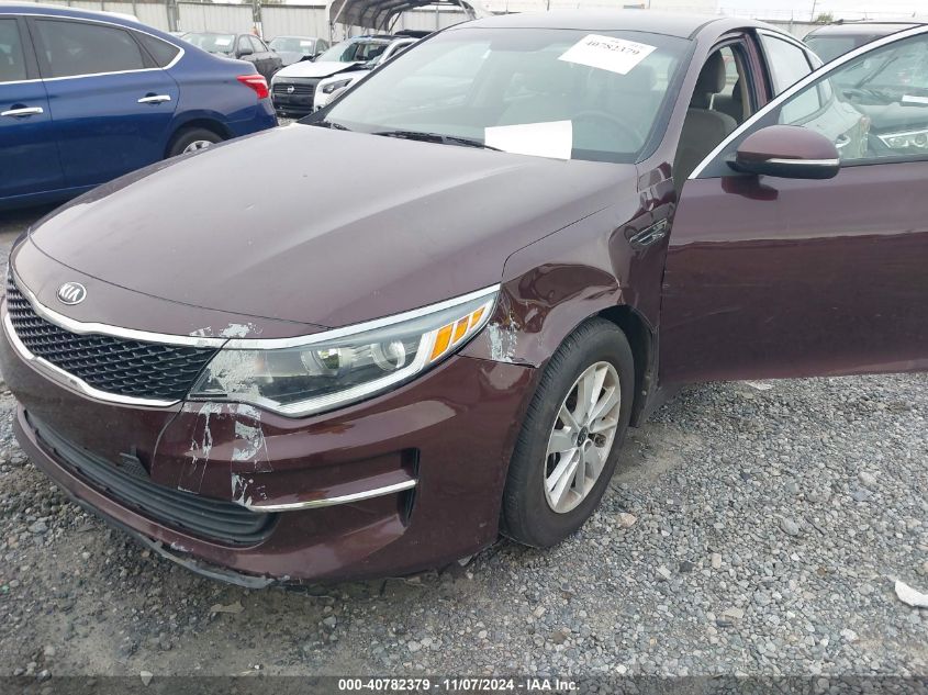 2017 Kia Optima Lx VIN: 5XXGT4L31HG151796 Lot: 40782379