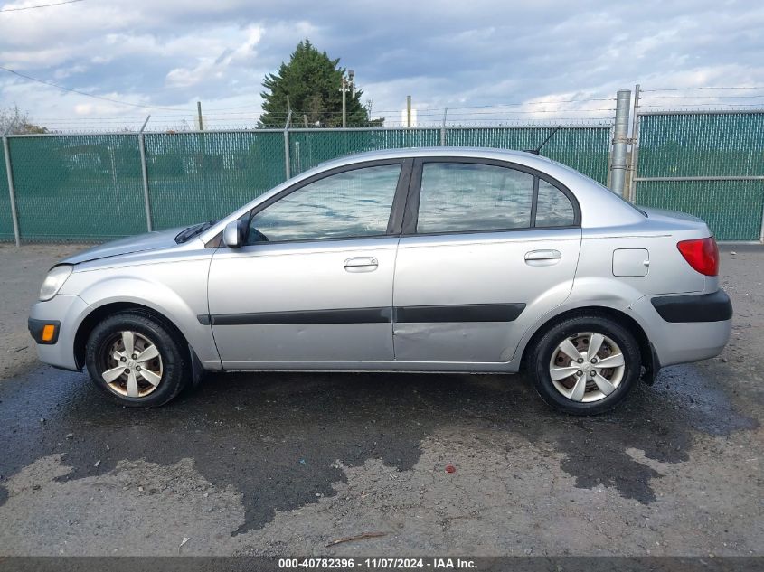 2009 Kia Rio Lx VIN: KNADE223996561343 Lot: 40782396