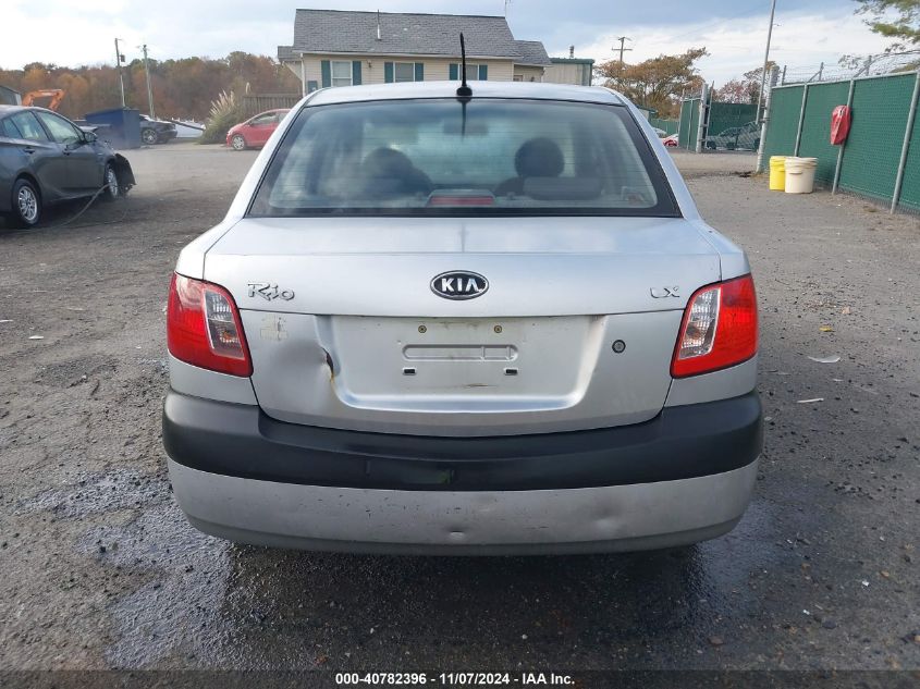 2009 Kia Rio Lx VIN: KNADE223996561343 Lot: 40782396