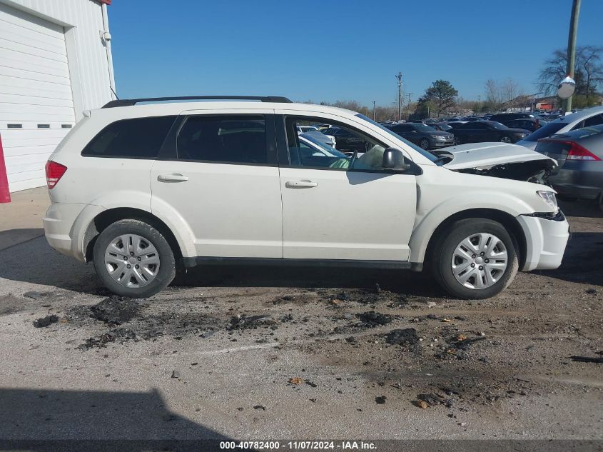 2018 Dodge Journey Se VIN: 3C4PDCAB6JT310422 Lot: 40782400