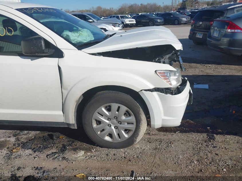 2018 Dodge Journey Se VIN: 3C4PDCAB6JT310422 Lot: 40782400