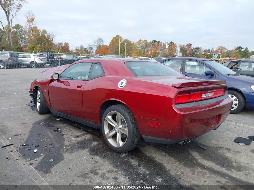 VIN 2C3CDYBT3EH257376 2014 Dodge Challenger, R/T 10... no.3