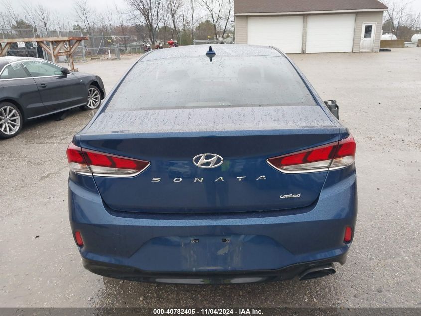 2018 Hyundai Sonata Limited VIN: 5NPE34AF9JH707156 Lot: 40782405