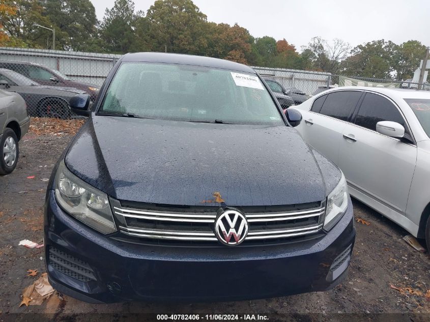 2014 Volkswagen Tiguan S VIN: WVGAV3AXXEW519902 Lot: 40782406