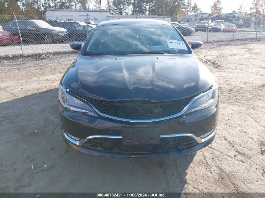 2015 Chrysler 200 C VIN: 1C3CCCCG7FN711872 Lot: 40782421