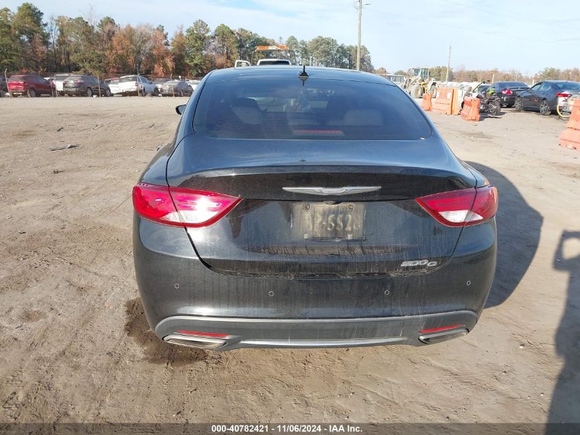 2015 Chrysler 200 C VIN: 1C3CCCCG7FN711872 Lot: 40782421