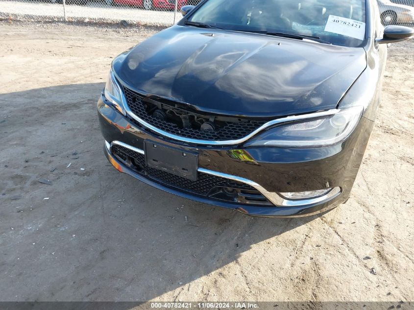 2015 Chrysler 200 C VIN: 1C3CCCCG7FN711872 Lot: 40782421