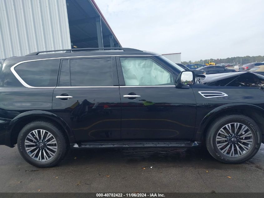 2021 Nissan Armada Sl 4Wd VIN: JN8AY2BB8M9792931 Lot: 40782422