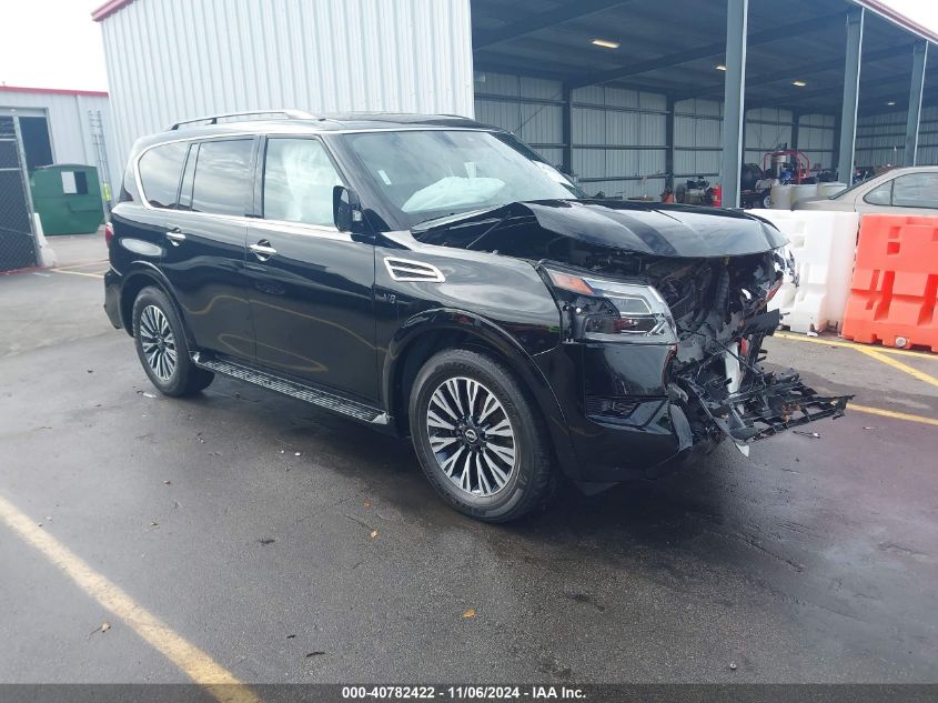 2021 Nissan Armada Sl 4Wd VIN: JN8AY2BB8M9792931 Lot: 40782422