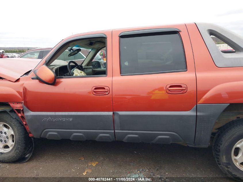 2003 Chevrolet Avalanche 1500 VIN: 3GNEC13TX3G138161 Lot: 40782441