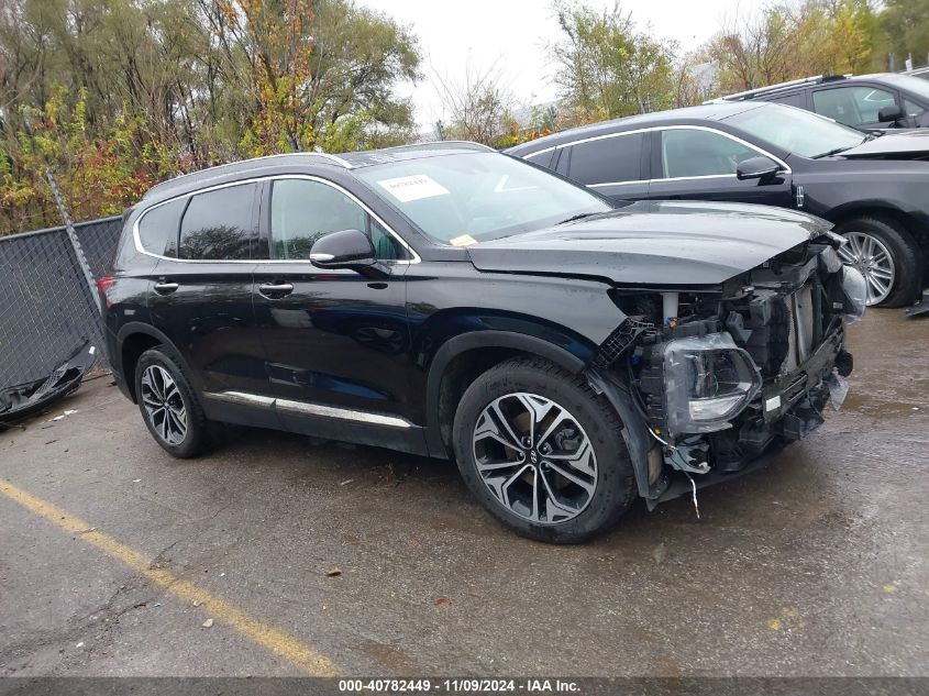 2019 Hyundai Santa Fe Ultimate 2.0T VIN: 5NMS5CAA6KH060807 Lot: 40782449