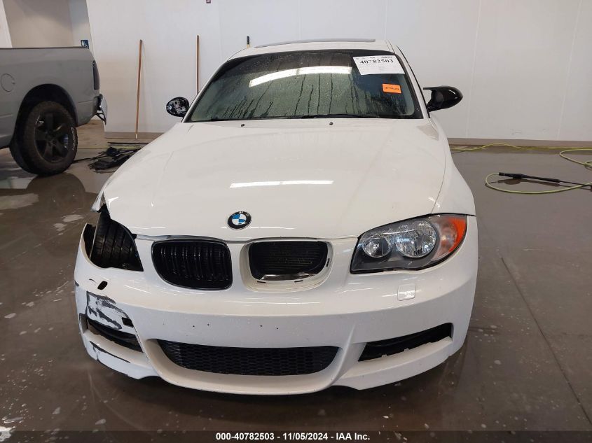 2008 BMW 135I VIN: WBAUC73558VF25126 Lot: 40782503